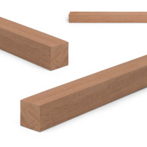 Holzleiste - Mahagoni gehobelt - 23x23x1000mm