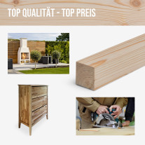 Holzleiste - Lärche gehobelt - 20x20x1000mm