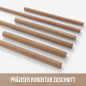Round rod - planed oak - ⌀30x1000mm