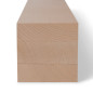 Glued beech wood made to measure - 100x100mm