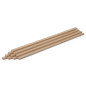 10-piece set of wooden strips - planed birch - 8x25x500mm