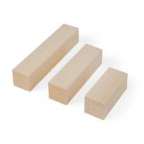 Carving wood from Swiss pine