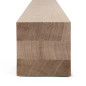 Leimholz - Eiche nach Mass - 120 x 120 x 350 - 1000mm