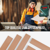 Holzleiste - Buche gehobelt - 20x70x350mm