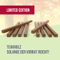 10-piece set of wooden strips - planed teak - 20/20/500mm