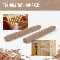 Wooden nails - Oak universal - L 240mm