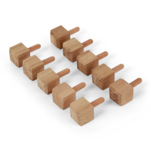 Decorative nails - Oak chamfered - 20x20x20mm