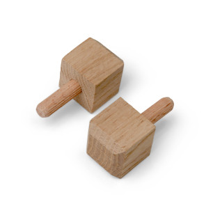 Decorative nails - Oak chamfered - 20x20x20mm