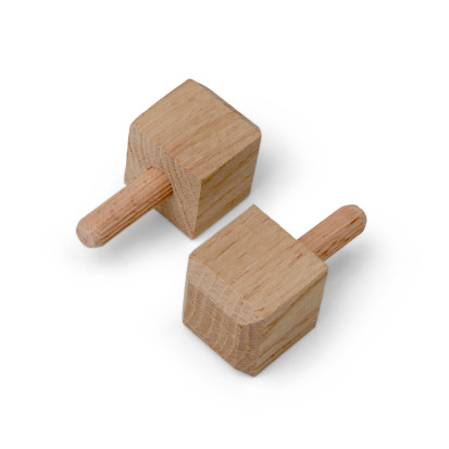 Decorative nails - Oak chamfered - 20x20x20mm