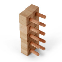 Decorative nails - Oak chamfered - 25x25x25mm