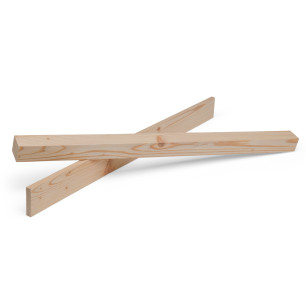Wooden strip - larch made to measure
