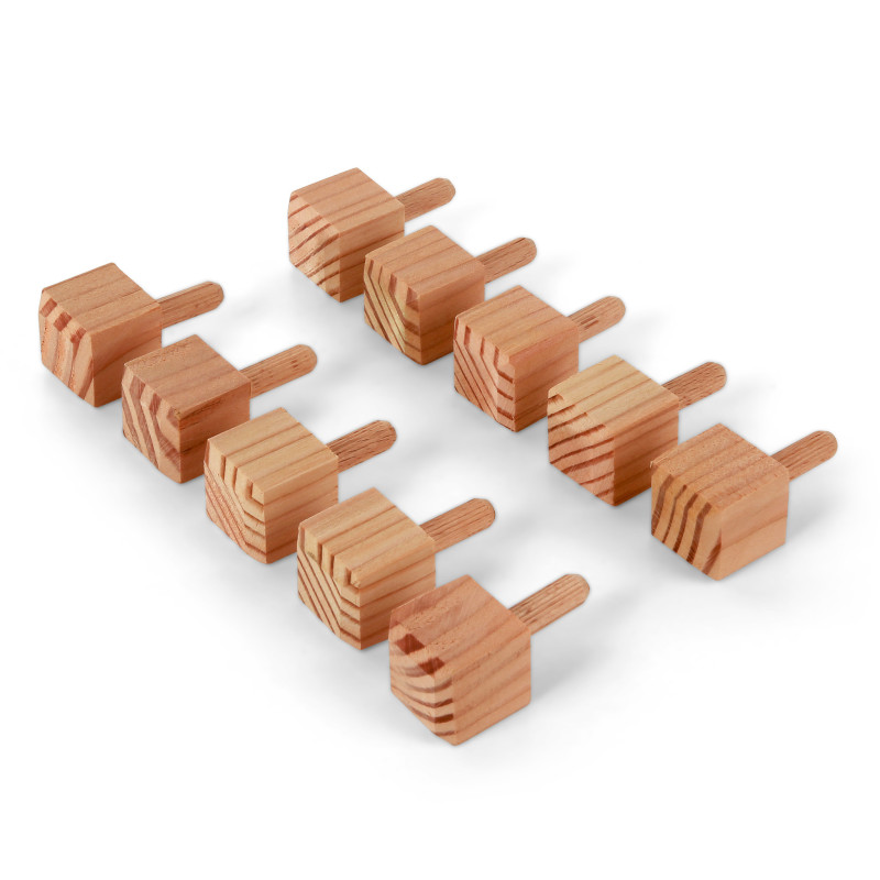 Decorative nails - Larch, beveled - 20x20x20mm