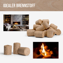 Wood briquettes - 20kg in a box