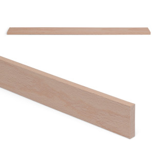 Holzleiste - Buche gehobelt - 8x20x1000mm
