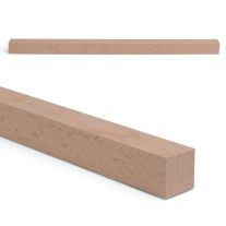 Holzleiste - Buche gehobelt - 25x25x1000mm