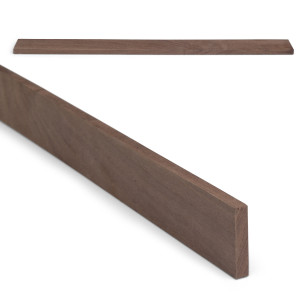 Holzleiste - Nussbaum gehobelt - 8x20x1000mm