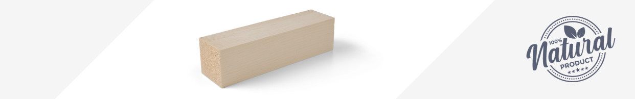 Woodsellers - Carving wood - Wood block - Swiss pine wood for carving