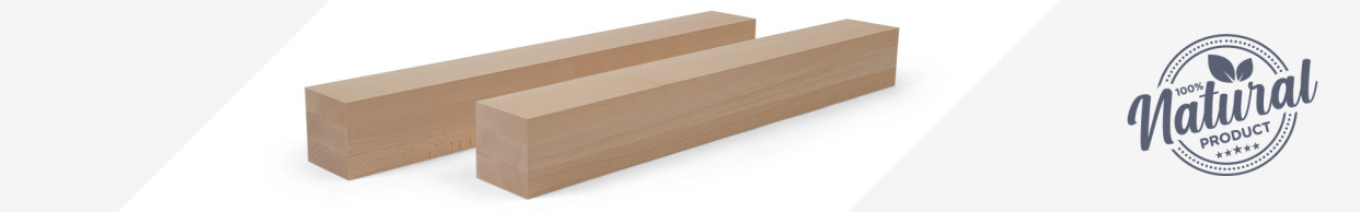 Glued wood 80x80mm made to measure