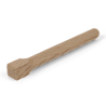 Wooden nail chamfered