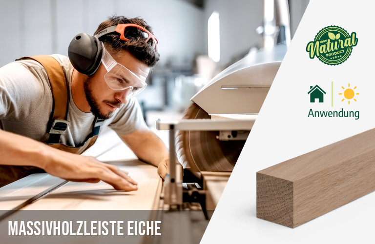 Woodsellers Massivholzleiste in Eiche: Top-Qualität zum besten Preis!