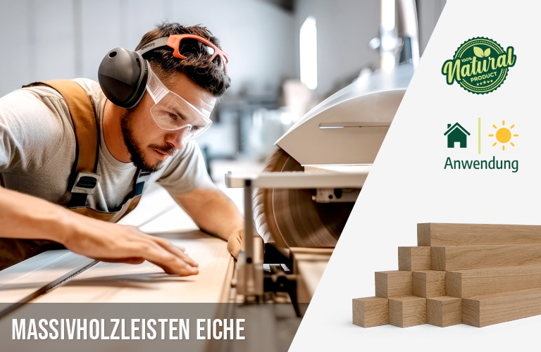 Woodsellers Massivholzleiste in Eiche: Top-Qualität zum besten Preis!