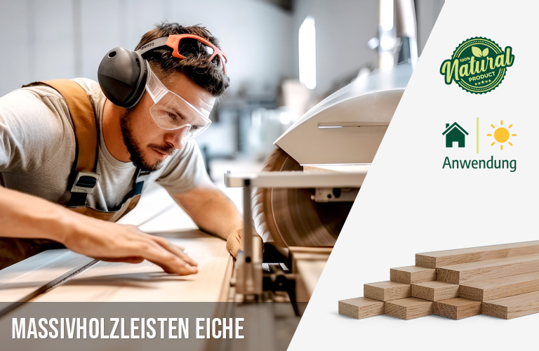 Woodsellers Massivholzleiste in Eiche: Top-Qualität zum besten Preis!