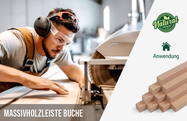 Zuschnittservice Woodsellers - Massivholzleiste Eiche