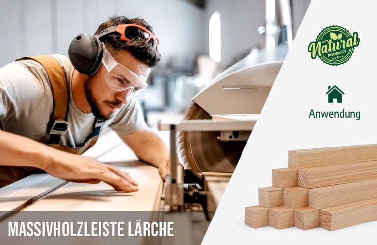 Zuschnittservice Woodsellers - Massivholzleiste Lärche