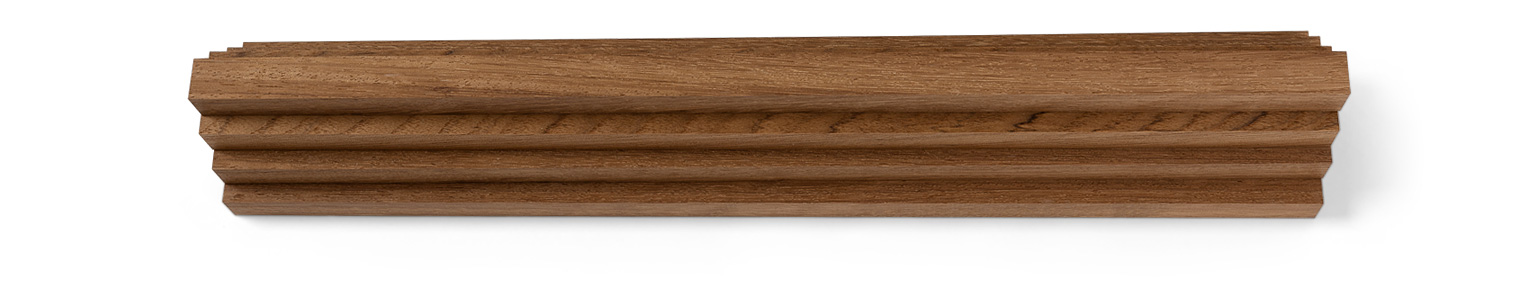 Woodsellers - Limited Edition - 10er-Set Holzleiste - Teak