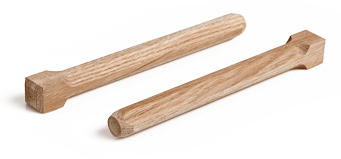 Hochwertige, handgefertigte Holznägel in Eiche und Lärche. Holznagelmanufaktur